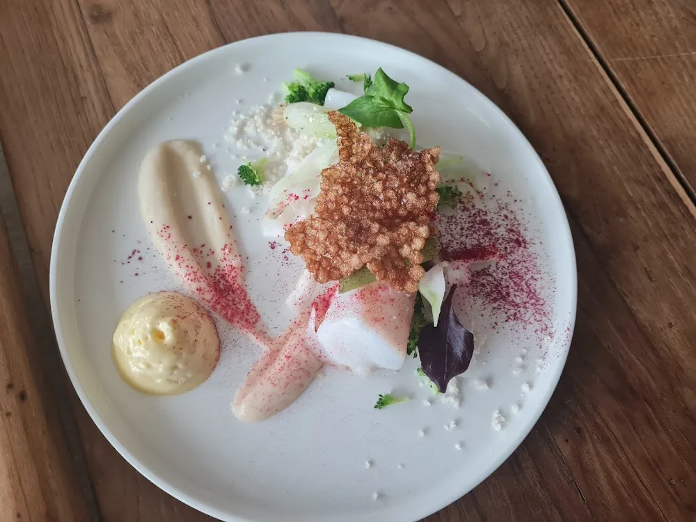 Cabillaud Fhollandaise Citron Ine Purée de Choux Fleur